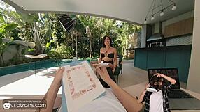 beautiful brazilian trans model in her first interview part 2