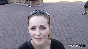 I teased flawless czech teen in the hypermarket and penetrated her pov.