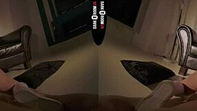 dark room vr में, मैं उसकी panties फाड़ रहा हूँ hardcore fun के लिए