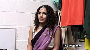 Desi Cougar Busted And Fucked On Office Desk!