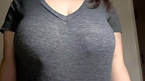Hot Indian Step-Sister Teases with Big Natural Boobs in Solo XXX Video for Step-Brother