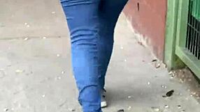 लैटिना नालगोना टाइट जींस में गरम तड़पाती है