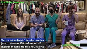 Nurse Maverick Williams gets naughty in hospital anal play