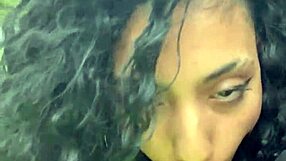 Latina Teen Sucks Black Cock In Buenos Aires Park