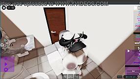Getting Fucked Hard in the Fastfood Roblox Game World