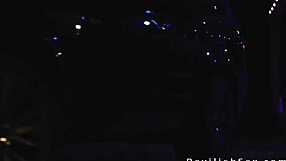 Muscular dude gets blowjob, fucks sexy blonde