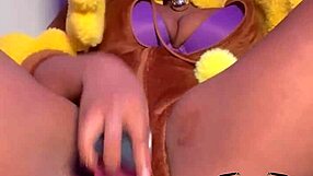 i squirted all over lopunny cosplay