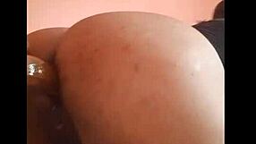 Amateur spreads tight hole for cowgirl fucking