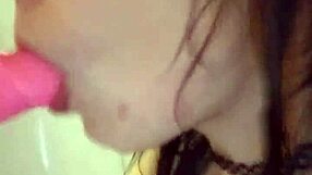 Blonde With Big Tits In Shower