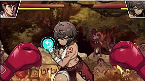 Big tits and ass blowjob in F-Ist Part 002