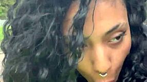 Latina Teen Sucks Black Cock In Buenos Aires Park