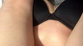 No white boys! She cums only for her black master
