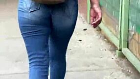 लैटिना नालगोना टाइट जींस में गरम तड़पाती है