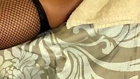 Nasty nympho Barbie plays with her pussy