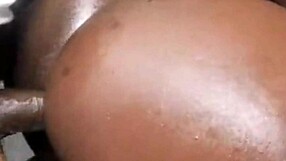 her big tits and ass got fucked hard in threesome