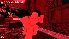 Cartoon Girl Pinned and Fucked Against Wall