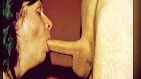 How deep can the goat take that long cock in her throat?