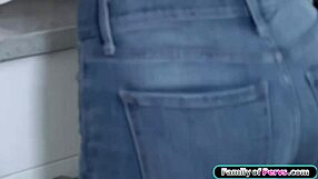 Busty Stepmom Craves Domination with Face Fucking and Pussy Penetration by Monster Cock