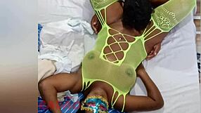 Puta enjoys oral with ripped clothes