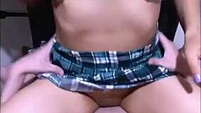 Young Stepmother Meets Old Acquaintance at Supermarket