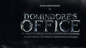 office domination with pussy licking at work.