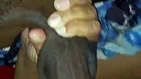 Neighbor gives oral sex during movie night