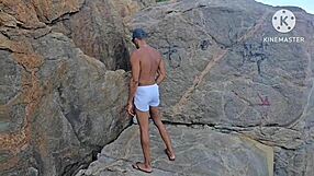 Passionate Assfucking On The Beach