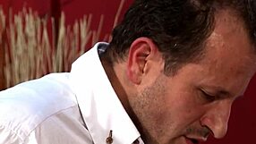 Dominno gets fucked by hunk loving big hooters