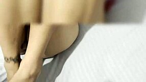 Friend intensely licks ass, fucks hard, cums in ass