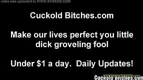 i'm gonna make you my cuckold bitch, you know?