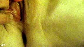 me fingering and spreading my ex's tiny tight pussy wide open.