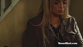 Big Ass Blonde Slave Fingered To Orgasm