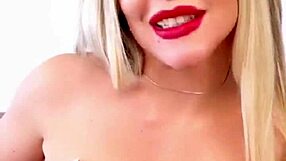 Wow, that blonde loves his huge cock!