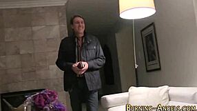 Emo goth punk babe with tattoos and piercings gives backstage blowjob in HD