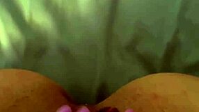 Horny Brazilian Wife Masturbates in Shorts Before Work