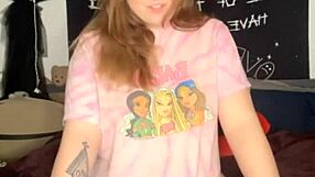 Intense dildo sucking and pussy play with big clit stimulation