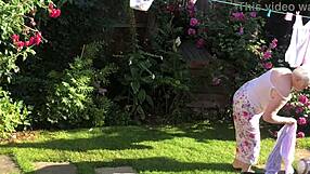 Sexy neighbor with big tits and ass!