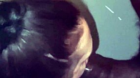 giving a thick black cock amazing head