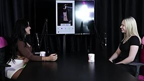 Blonde in Lingerie Preferring Sex Position