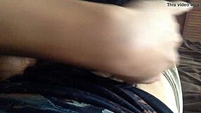 My friend wakes me up with a blowjob