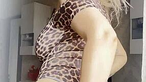 cute teasing compilation of blonde big tits ass boobs big ass natural tits