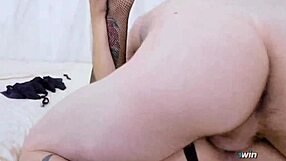 half-brother hints at intense anal fucking with big cock on fur