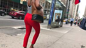 Hey, check out this beautiful ebony ass hidden in candid shots