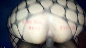 big white ass in interracial scene