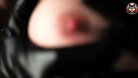 Hot Milf in Fishnets Shows Off Hairy Curves!