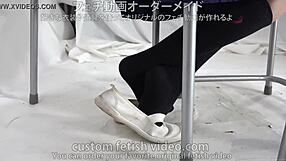 Worshipping feet in socks brings intense pleasure and arousal