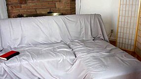 Jenna mynx enjoys mouth held open during oral session