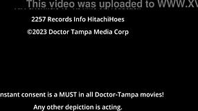 hey, freshman got a mandatory hitachi orgasm from the doctor in tampa