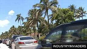 Roxy Love Sucking Dick in Limo Backseat, What a Slutty Big Ass Beauty!