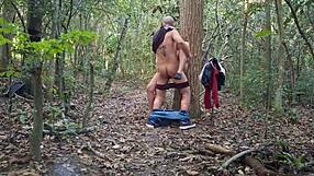 स्ट्रेंजर ने मुझे फॉरेस्ट में ब्लोजॉब और टिट्स के साथ फक किया